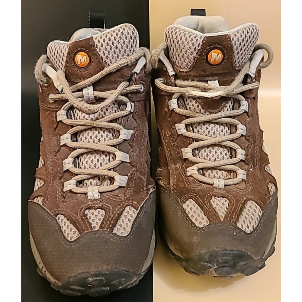 Merrell Women’s Performance Hiking Shoes US Size 7.5 Tioga FGL-CO Dark Chocolate